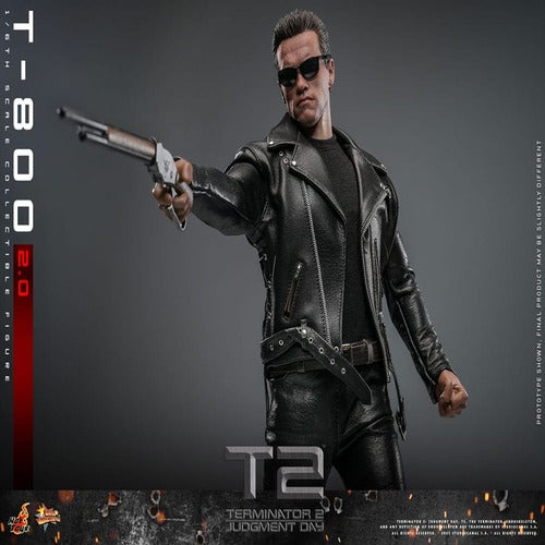 Terminator 2 figurine 1/6 Movie Masterpiece T-800 2.0 32 cm