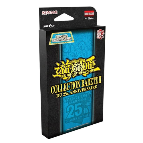YU-GI-OH! JCC - Booster Collection Rareté 25e Anniversaire 2 pack FR