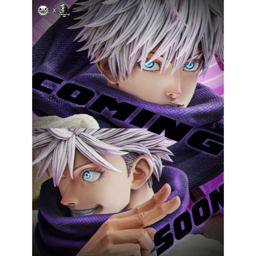 JUJUTSU KAISEN - Satoru Gojo - Statuette Shijuku (Résine) - 65cm