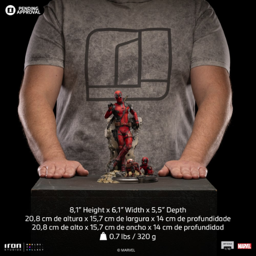DEADPOOL & WOLVERINE - Deadpool - Statuette Art Scale 1/10