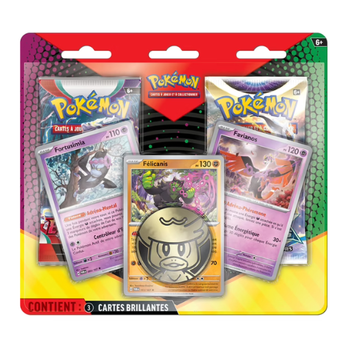 POKÉMON - Pack Promo 2 Boosters (3 cartes promo)