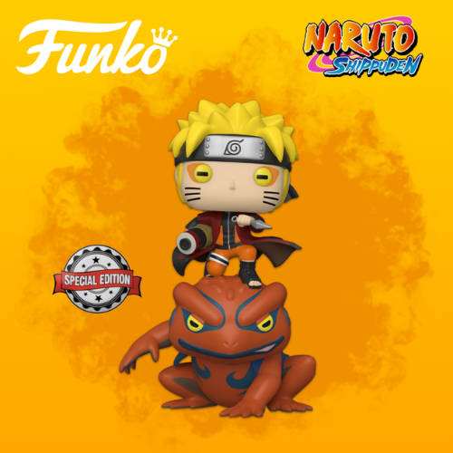 NARUTO - Pop Rides N° 106 - Naruto on Gamakichi (Special Edition)