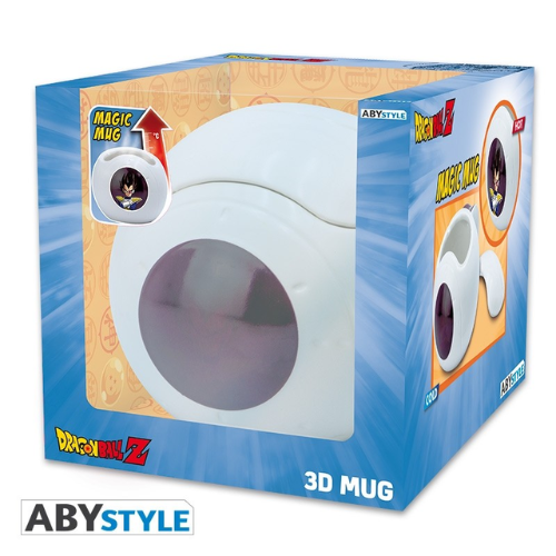 DRAGON BALL - Mug 3D - Heat Change - Vegeta Spaceship