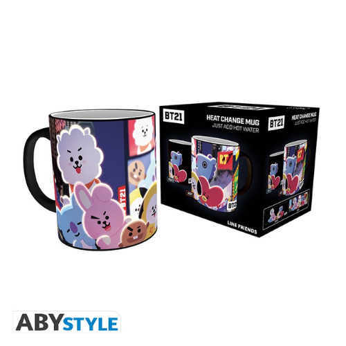 BT21 - Mug heatchange - 320ml - Times Square