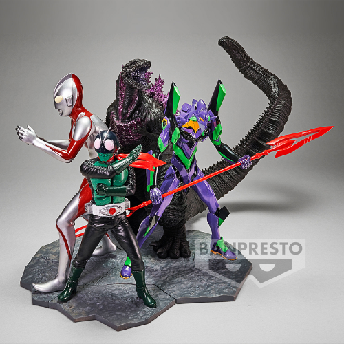 EVANGELION - EVA-01 -Fig. Shin Japan Heroes Universe Art Vignette
