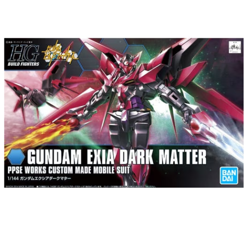 GUNDAM - HGBF 1/144 Gundam Exia Dark Matter - Model Kit