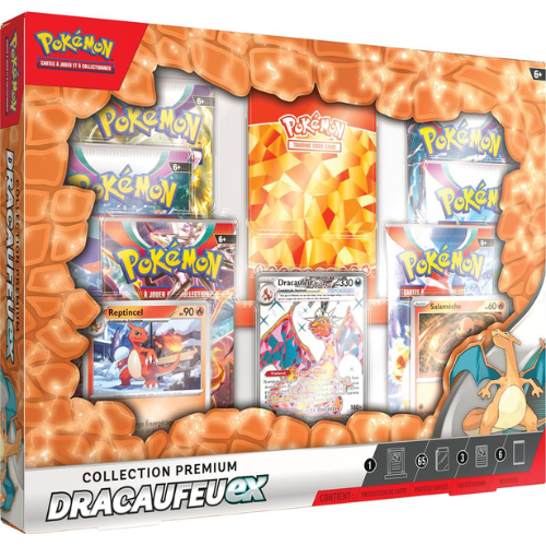 POKEMON - Coffret Premium Dracaufau EX - FR