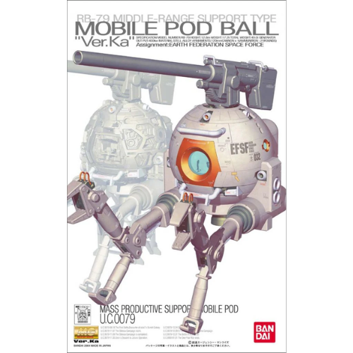 GUNDAM - MG 1/100 Ball Ver.Ka - Model Kit