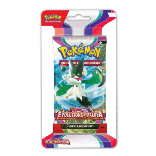 POKÉMON - Booster Blister - Évolutions à Paldea - FR