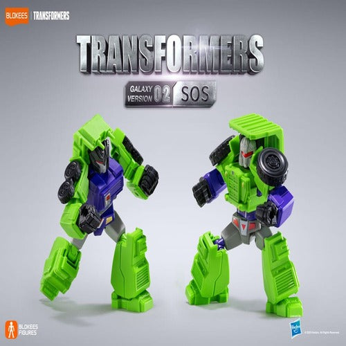 Transformers Blokees Plastic Model Kit Galaxy Version 02 SOS Sortiment (9)