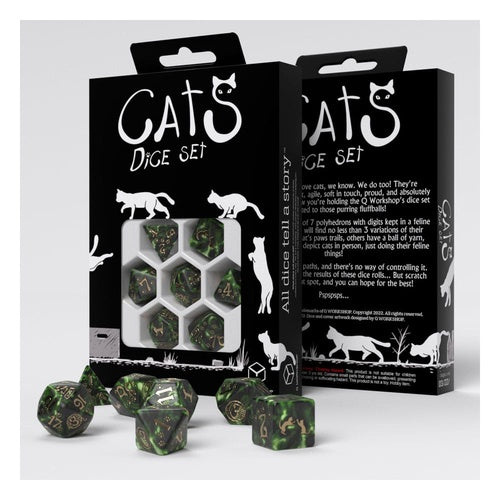 Cats pack dés Pixel