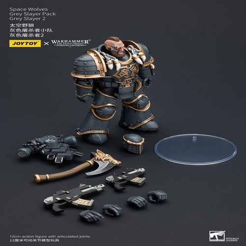 Warhammer The Horus Heresy figurine 1/18 Space Wolves Grey Slayer Pack Grey Slayer 2 12 cm