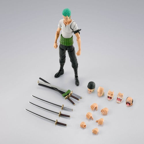 One Piece figurine S.H.Figuarts Roronoa Zoro Romance Dawn Ver. 15 cm