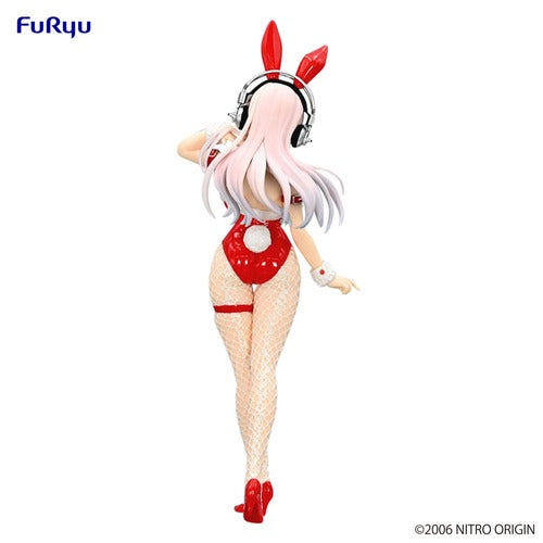 Super Sonico statuette PVC BiCute Bunnies Red Color Ver. 30 cm