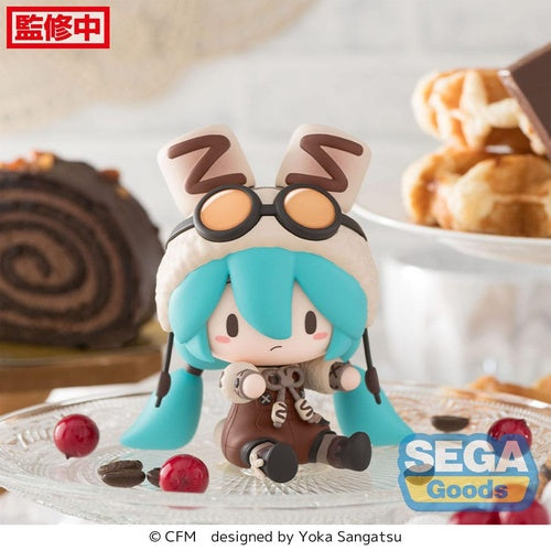 Character Vocal Series 01: Hatsune Miku figurine Fuwa Petit Chibi Hatsune Miku Marshmallow Hot Cocoa 10 cm