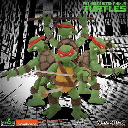 Teenage Mutant Ninja Turtles figurines Teenage Mutant Ninja Turtles Deluxe Set 8 cm