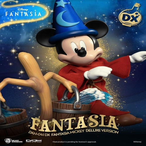 Disney Classic figurine Dynamic Action Heroes 1/9 Mickey Fantasia Deluxe Version 21 cm