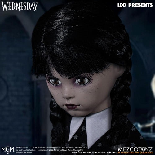 Wednesday Living Dead Dolls poupée Wednesday Addams 25 cm
