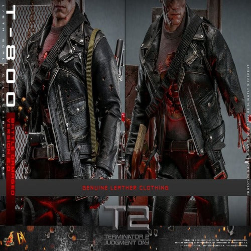 Terminator 2 figurine 1/6 Movie Masterpiece T-800 Battle Damaged Version 2.0 32 cm