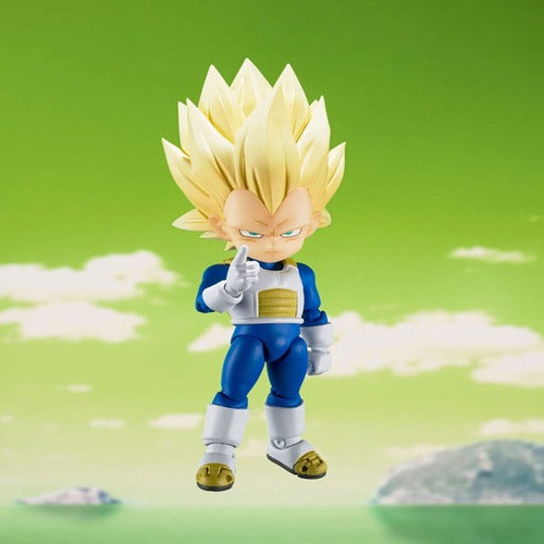 Dragon Ball figurine S.H.Figuarts Super Saiyan Level 3 Vegeta (mini) Daima 8 cm