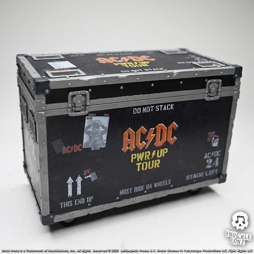AC/DC statuette Rock Ikonz On Tour PWR UP Tour Road Case
