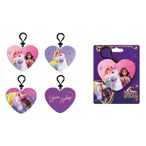Unicorn Academy assortiment porte-clés peluche Mini Cushion (12)