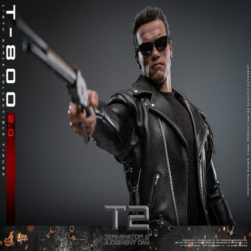 Terminator 2 figurine 1/6 Movie Masterpiece T-800 2.0 32 cm