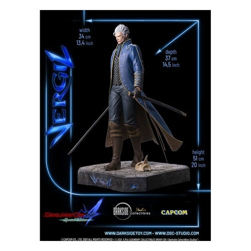 Devil May Cry 4 statuette Premium 1/4 Vergil 51 cm