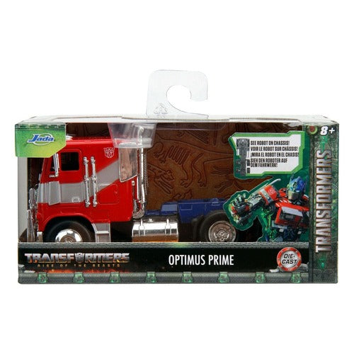 Transformers 1/32 T7 Optimus Prime Truck métal