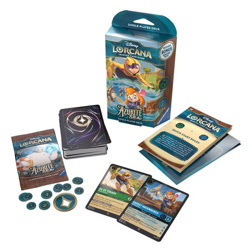 Disney Lorcana TCG présentoir decks de démarrage Azurite Sea (8) *ANGLAIS*