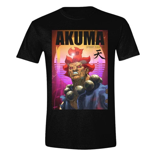 Street Fighter T-Shirt Akuma  Größe S
