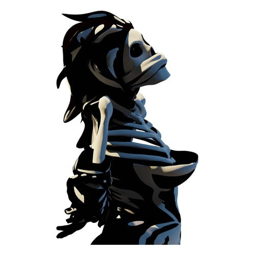 Die Ärzte statuette 1/10 Gwendoline Skelett 17 cm