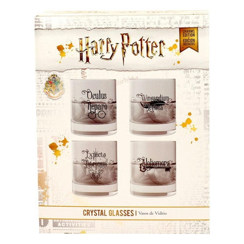 Harry Potter Set 4 verres Spells