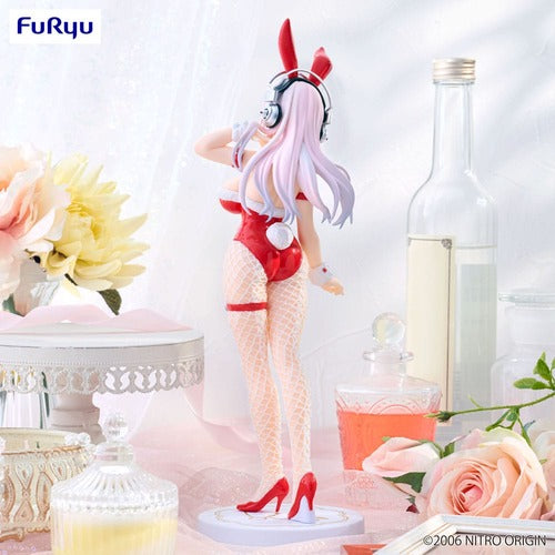 Super Sonico statuette PVC BiCute Bunnies Red Color Ver. 30 cm
