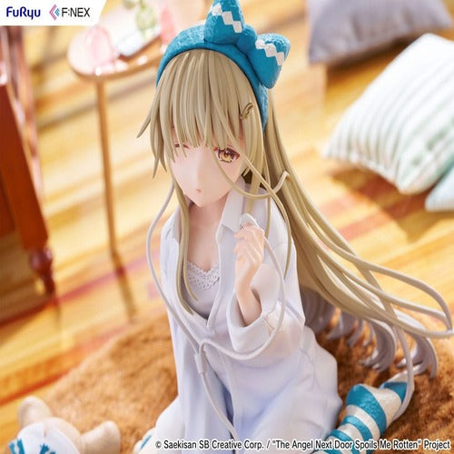 The Angel Next Door Spoils Me Rotten F:Nex statuette PVC 1/7 Mahiru Shiina Relax Ver. 14 cm