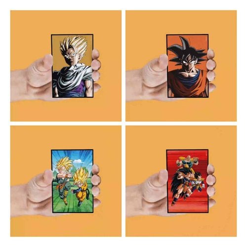 Dragon Ball Z set aimant 4 pièces