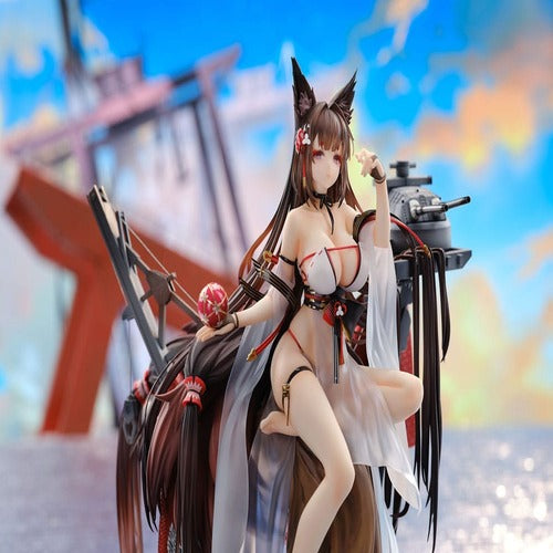 Azur Lane statuette PVC 1/7 Amagi Wending Waters Serene Lotus Ver. Acrylic Special Edition w/Display 25 cm