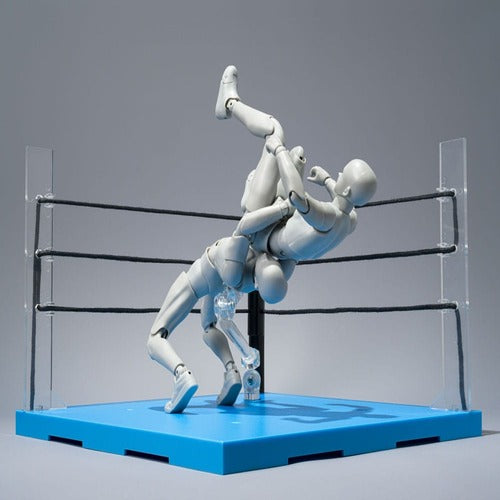 Tamashii Stage Actionfiguren-Zubehör Act Ring Corner & Folding Chair Set Neutral Ver.