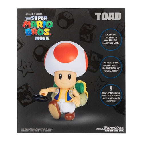 Super Mario Bros. le film figurine Toad 13 cm