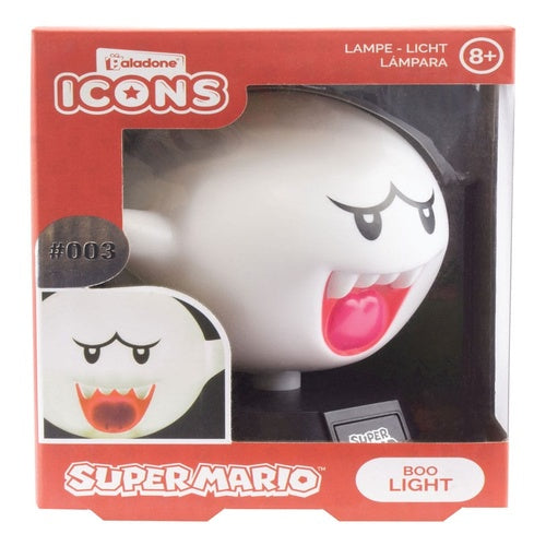 Super Mario veilleuse Icon Boo 10 cm