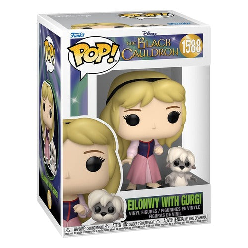 Taram et le Chaudron magique POP! Disney Vinyl figurine Eilonwy w/Gurgi 9 cm