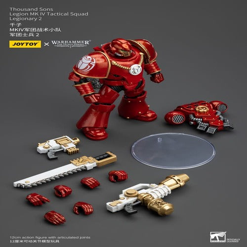 Warhammer The Horus Heresy figurine 1/18 Thousand Sons Legion MK IV Tactical Squad Legionary 2 12 cm