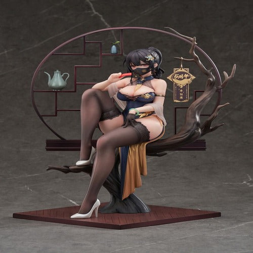 Original Character statuette PVC 1/7 Xiami China Dress Genboku Ver. 26 cm