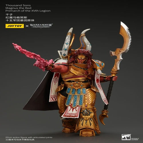 Warhammer The Horus Heresy figurine 1/18 Thousand sons Magnus the Red Primarch of the XVth Legion 12 cm
