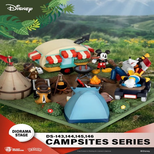 Disney diorama PVC D-Stage Campsite Series Mickey Mouse 10 cm