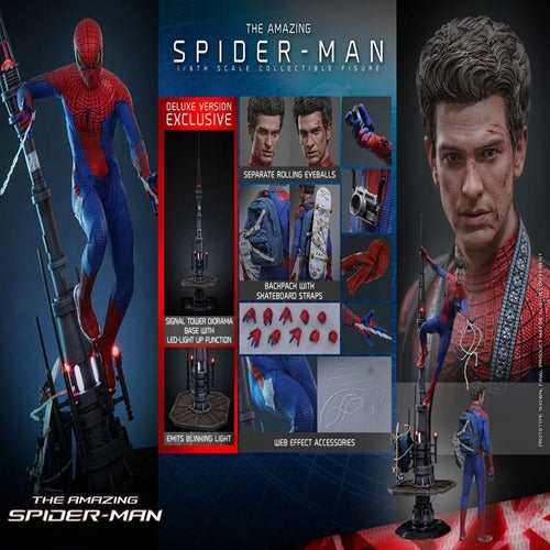 The Amazing Spider-Man figurine Movie Masterpiece 1/6 Spider-Man (Deluxe Version) 30 cm