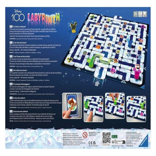 Disney jeu de plateau Labyrinth 100th Anniversary