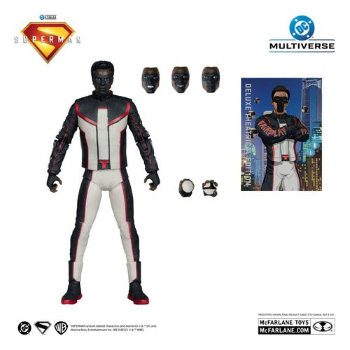 Superman (2025) DC Multiverse figurine Deluxe Theatrical Edition Mr. Terrific (Red Platinum Edition) 18 cm
