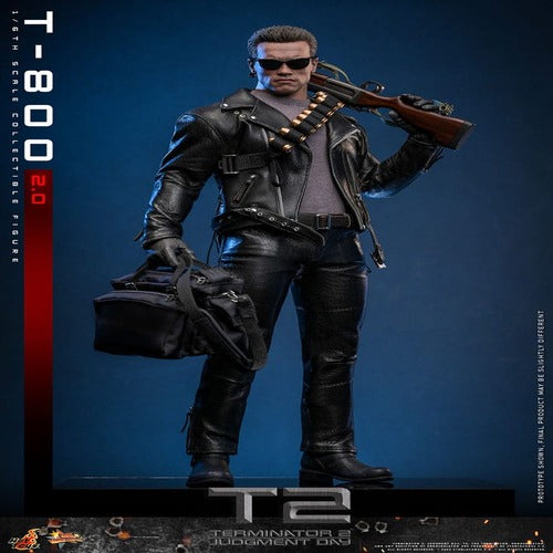 Terminator 2 figurine 1/6 Movie Masterpiece T-800 2.0 32 cm
