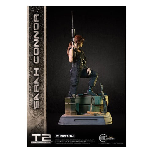 Terminator 2: Judgement Day 30th Anniversary statuette Sarah Connor 1/3 Exclusive 71 cm